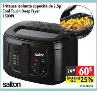 Sushi Shop Salton Cool Touch Deep Fryer offer