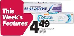 PharmaChoice Sensodyne, Pronamel Toothpaste offer