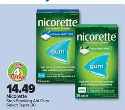 PharmaChoice Nicorette Stop Smoking Aid Gum offer