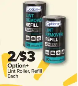 PharmaChoice Option+ Lint Roller, Refill offer