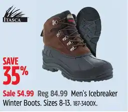 Canadian Tire Men's Icebreaker Winter Boots offer