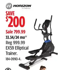 Canadian Tire Horizon EX59 Elliptical Trainer offer