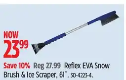 Canadian Tire Reflex EVA Snow Brush & Ice Scraper offer