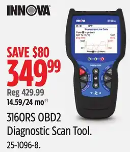 Canadian Tire 3160RS OBD2 Diagnostic Scan Tool offer