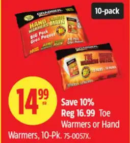 Canadian Tire Grabber Warmers or Hand Warmers offer