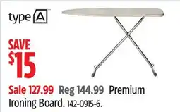 Canadian Tire Premium Ironing Board offer