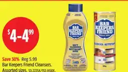 Canadian Tire Bar Keepers Friend Cleansers offer