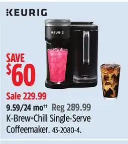Canadian Tire K-Brew+Chill Single-Serve Coffeemaker offer