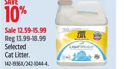 Canadian Tire Purina Selected Cat Litter offer