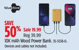 Canadian Tire 10K mAh Wood Power Bank offer