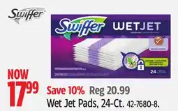 Canadian Tire Swiffer Wet Jet Pads, 24-Ct offer