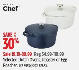 Canadian Tire MASTER CHEF Selected Dutch Ovens offer