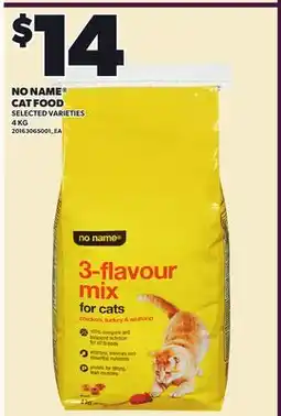 Loblaws NO NAME CAT FOOD offer