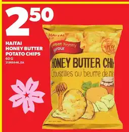 Loblaws HAITAI HONEY BUTTER POTATO CHIPS offer