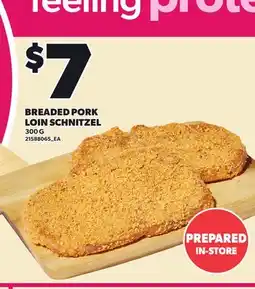 Loblaws BREADED PORK LOIN SCHNITZEL offer