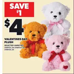 Loblaws VALENTINES DAY PLUSH offer