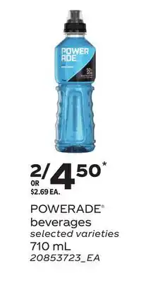 Loblaws POWERADE BEVERAGES offer