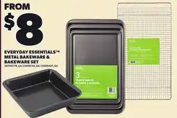 Loblaws EVERYDAY ESSENTIALS METAL BAKEWARE & BAKEWARE SET offer