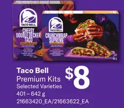 Loblaws TACO BELL PREMIUM KITS offer