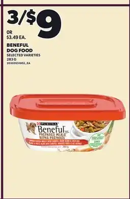 Loblaws BENEFUL DOG FOOD offer
