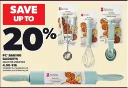 Loblaws PC BAKING GADGETS offer