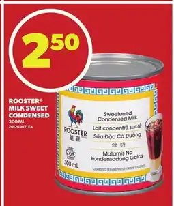 Loblaws ROOSTER MILK SWEET CONDENSED offer