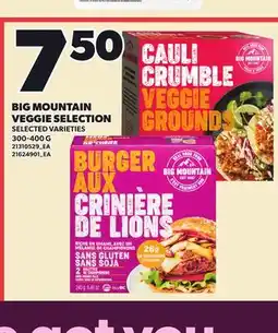 Loblaws BIG MOUNTAIN VEGGIE SELECTION offer