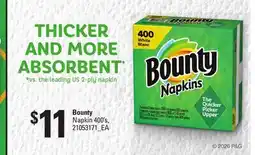 Loblaws BOUNTY NAPKIN, 400'S offer