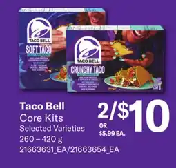 Loblaws TACO BELL CORE KITS offer