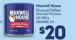 Loblaws MAXWELL HOUSE GROUND COFFEE offer
