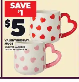 Loblaws VALENTINES DAY MUGS offer