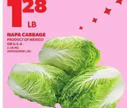 Loblaws NAPA CABBAGE offer