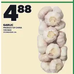 Loblaws GARLIC, 1 KG BAG offer