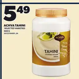 Loblaws ACHVA TAHINI offer