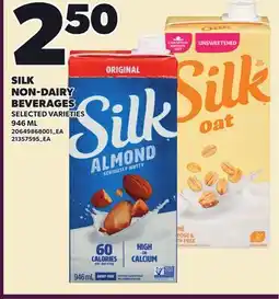 Loblaws SILK NON-DAIRY BEVERAGES offer