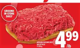 Metro MEDIUM GROUND BEEF VALUE PACK offer
