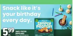 Metro SIMPLY PROTEIN DIPPED BARS offer
