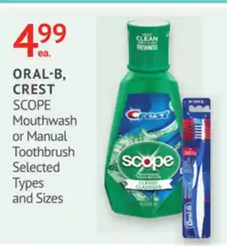 IDA Pharmacy ORAL-B or CREST offer
