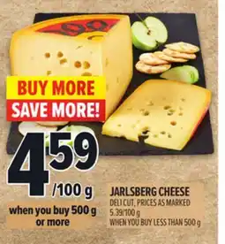 Metro JARLSBERG CHEESE offer