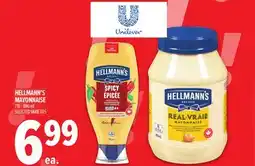Metro HELLMANN'S MAYONNAISE offer