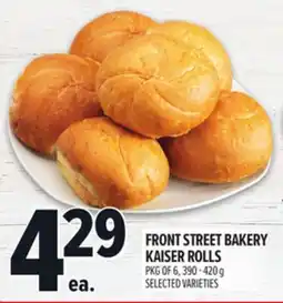 Metro FRONT STREET BAKERY KAISER ROLLS offer
