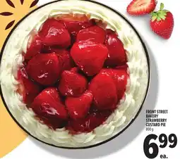 Metro FRONT STREET BAKERY STRAWBERRY CUSTARD PIE offer
