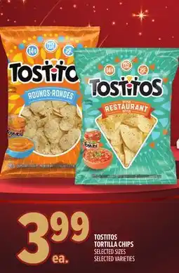 Metro TOSTITOS TORTILLA CHIPS offer