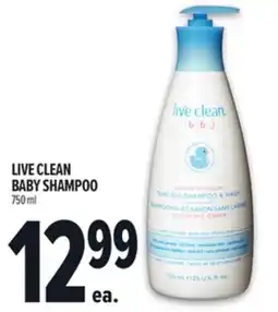 Metro LIVE CLEAN BABY SHAMPOO offer