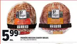 Metro PREMIÈRE MOISSON COUNTRY BREADS offer