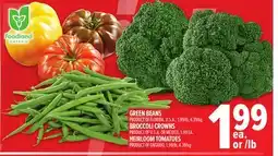 Metro GREEN BEANS offer