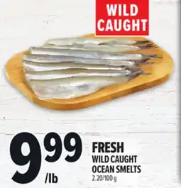 Metro FRESH WILD CAUGHT OCEAN SMELTS offer