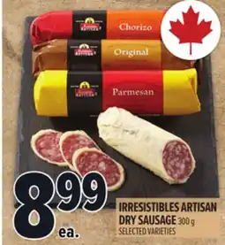 Metro IRRESISTIBLES ARTISAN DRY SAUSAGE offer
