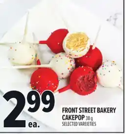 Metro FRONT STREET BAKERY CAKEPOP offer