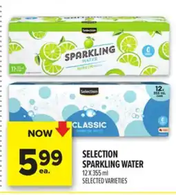 Metro SELECTION SPARKLING WATER offer